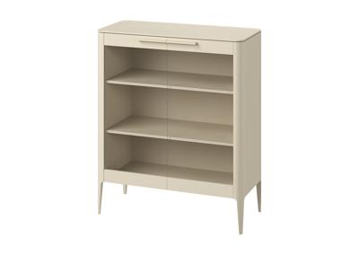 Витрина Ellipsefurniture Витрина Type oak стеклянная высота 120 см (молочный) арт. TY010206010101