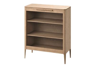 Витрина Ellipsefurniture Витрина Type oak стеклянная высота 120 см (натуральный дуб) арт. TY010201010101