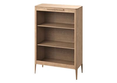 Витрина Ellipsefurniture Витрина Type oak стеклянная высота 150 см (натуральный дуб) арт. TY010201020101