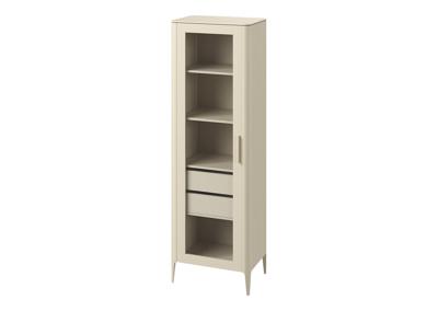 Витрина Ellipsefurniture Витрина Type oak стеклянная высота 200 см L (молочный) арт. TY010206030101