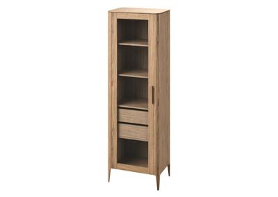Витрина Ellipsefurniture Витрина Type oak стеклянная высота 200 см L (натуральный дуб) арт. TY010201030101