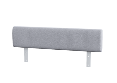 Кровать Ellipsefurniture Защитный бортик Bowl (серый) арт. KD020105010199