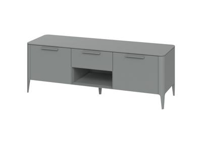 Тумба под ТВ Ellipsefurniture Тумба Type под ТВ ширина 160 см (серый) арт. TY010303280101