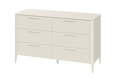 Мебель Ellipsefurniture Комод Type 6 ящиков ширина 140 см (молочный) арт. TY010305080101