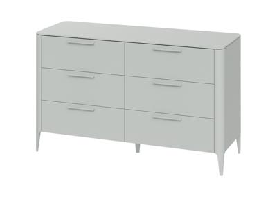 Мебель Ellipsefurniture Комод Type 6 ящиков ширина 140 см (светло-серый) арт. TY010302080101