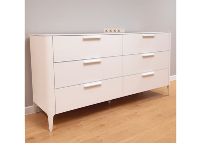 Мебель Ellipsefurniture Комод Type 6 ящиков ширина 170 см (белый) арт. TY010301090101