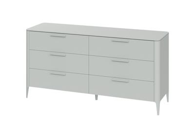 Мебель Ellipsefurniture Комод Type 6 ящиков ширина 170 см (светло-серый) арт. TY010302090101
