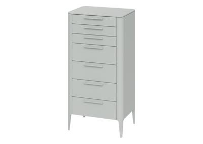 Мебель Ellipsefurniture Комод Type высокии? 7 ящиков (светло-серый) арт. TY010302120101