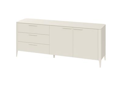 Тумба Ellipsefurniture Тумба Type 3 ящика 2 двери L (молочный) арт. TY010305230101