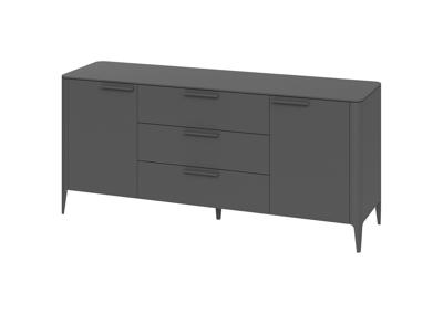 Тумба Ellipsefurniture Тумба Type 2 двери 3 ящика (темно-серый) арт. TY010306200101