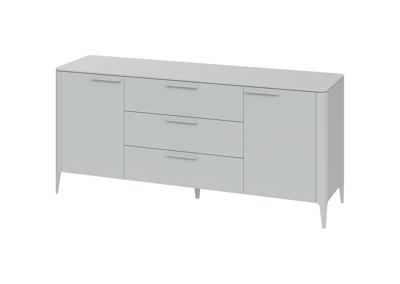 Тумба Ellipsefurniture Тумба Type 2 двери 3 ящика (светло-серый) арт. TY010302200101