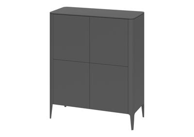 Мебель Ellipsefurniture Шкаф Type 4 двери (темно-серый) арт. TY010306340101