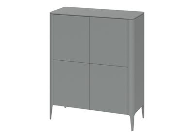 Мебель Ellipsefurniture Шкаф Type 4 двери (серый) арт. TY010303340101