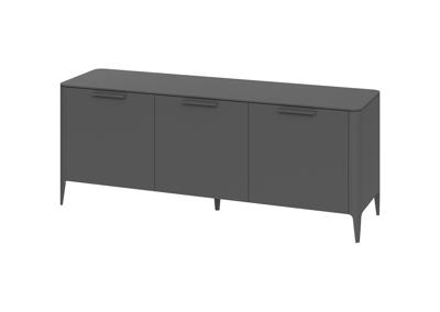 Тумба Ellipsefurniture Тумба Type 3 двери ширина 180 см (темно-серый) арт. TY010306220101