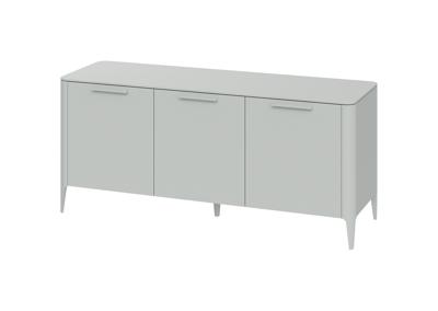 Тумба Ellipsefurniture Тумба Type 3 двери ширина 160 см (светло-серый) арт. TY010302210101
