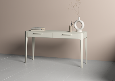 Консоль Ellipsefurniture Консоль Type 2 ящика ширина 140 см (молочный) арт. TY010305140101