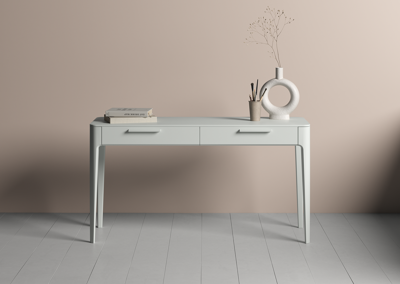 Консоль Ellipsefurniture Консоль Type 2 ящика ширина 140 см (светло-серый) арт. TY010302140101