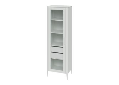 Витрина Ellipsefurniture Витрина Type стеклянная высота 200 см L (белый) арт. TY010301030101