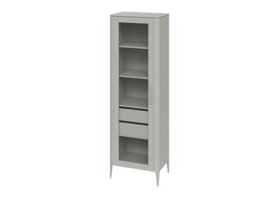 Витрина Ellipsefurniture Витрина Type стеклянная высота 200 см L (серо-бежевый) арт. TY010304030101