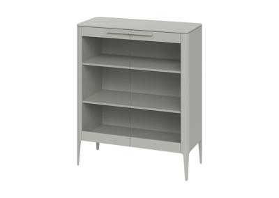 Витрина Ellipsefurniture Витрина Type стеклянная высота 120 см (серо-бежевый) арт. TY010304010101