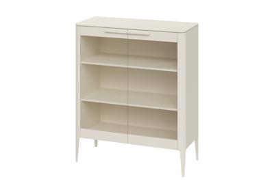 Витрина Ellipsefurniture Витрина Type стеклянная высота 120 см (молочный) арт. TY010305010101