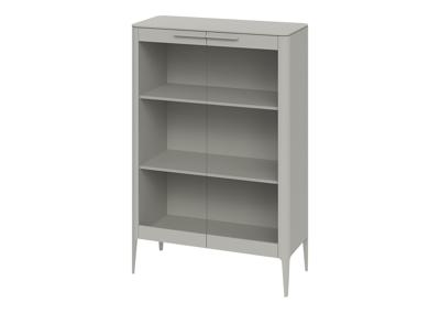 Витрина Ellipsefurniture Витрина Type стеклянная высота 150 см (серо-бежевый) арт. TY010304020101