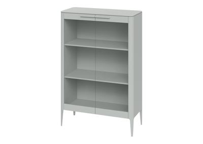 Витрина Ellipsefurniture Витрина Type стеклянная высота 150 см (светло-серый) арт. TY010302020101