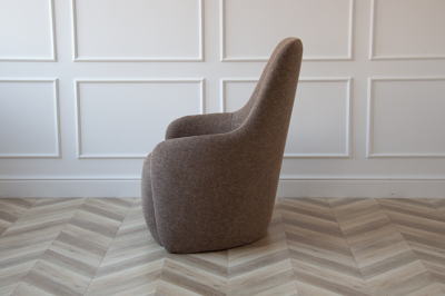 Кресло Ellipsefurniture Кресло Ellipse E7.8 (коричневый, рогожка) арт. СF010101020101
