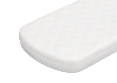 Наматрасник Ellipsefurniture Простынь для кровати KIDI soft размер L 80*200 см (белый, трикотаж) арт. KIABDK07010110