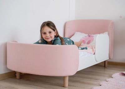 Кровать Ellipsefurniture Комплект чехлов для кровати KIDI Soft для детей от 3 до 7 лет (розовый) арт. ZN-367332