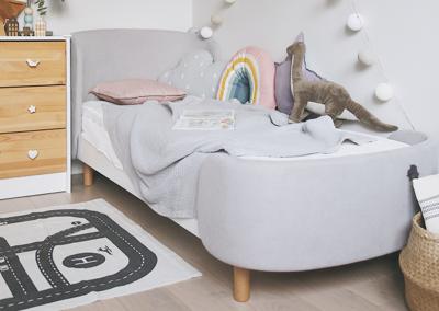 Кровать Ellipsefurniture Комплект чехлов для кровати KIDI Soft для детей от 3 до 7 лет (серый) арт. ZN-367333
