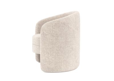 Кресло Ellipsefurniture Кресло Ellipse E7.4 (молочный, рогожка) арт. EL01022900205