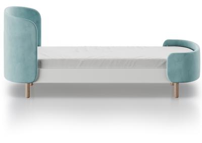 Кровать Ellipsefurniture Кровать KIDI Soft для детей от 3 до 7 лет (бирюзовый) арт. KD040108010198