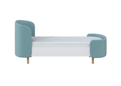 Кровать Ellipsefurniture Кровать подростковая KIDI Soft размер М (бирюзовый) арт. KD010115020101