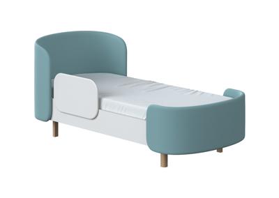 Кровать Ellipsefurniture Кровать подростковая KIDI Soft размер М (бирюзовый) арт. KD010115020101