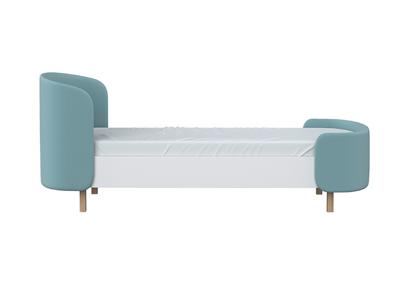 Кровать Ellipsefurniture Кровать подростковая KIDI Soft размер L (бирюзовый) арт. KD010114050101