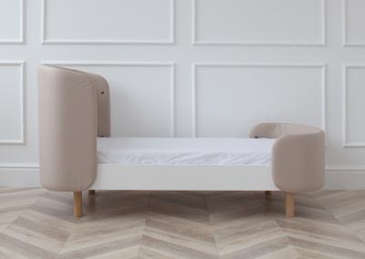 Кроватка-трансформер Ellipsefurniture Кроватка-трансформер KIDI Soft (бежевый, экокожа) арт. KD010201050101