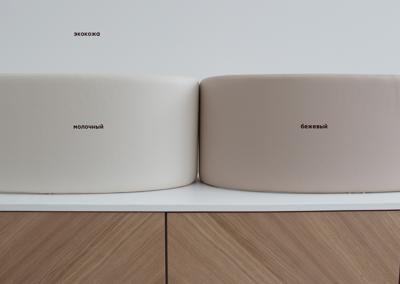 Кровать Ellipsefurniture Кровать KIDI Soft для детей от 3 до 7 лет (молочный, экокожа) арт. KD010207070101