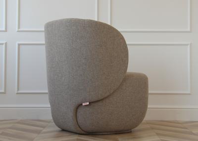 Кресло Ellipsefurniture Кресло Ellipse E5.1 (бежевый, рогожка) арт. KP010201130401