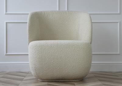 Кресло Ellipsefurniture Кресло Ellipse E5.1 (молочный, букле) арт. KP010207130301