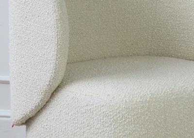 Кресло Ellipsefurniture Кресло Ellipse E5.1 (молочный, букле) арт. KP010207130301