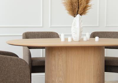 Стол Ellipsefurniture Стол обеденный Type овальный 160*95 см (натуральный дуб) арт. TY010210250601