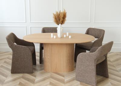 Стол Ellipsefurniture Стол обеденный Type овальный 160*95 см (натуральный дуб) арт. TY010210250601