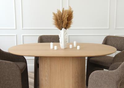 Стол Ellipsefurniture Стол обеденный Type овальный 160*95 см (натуральный дуб) арт. TY010210250601
