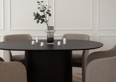 Стол Ellipsefurniture Стол обеденный Type овальный 160*95 см (черный) арт. TY010208250601