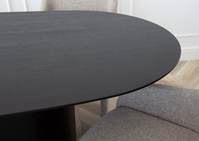 Стол Ellipsefurniture Стол обеденный Type овальный 160*95 см (черный) арт. TY010208250601