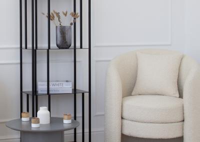 Мебель Ellipsefurniture Стеллаж Stripe 50*167*30 см (черный) арт. HUM10208090201