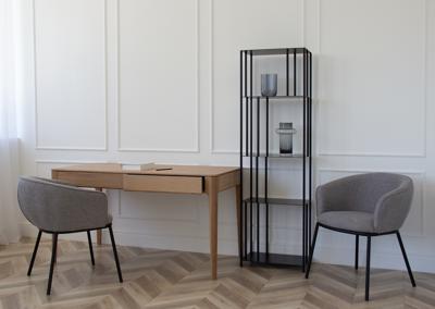 Мебель Ellipsefurniture Стеллаж Stripe 50*167*30 см (черный) арт. HUM10208090201