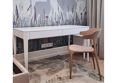 Мебель Ellipsefurniture Стол письменный Type 140*70 см (белый) арт. TY010301350101