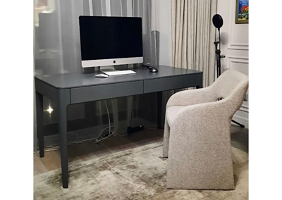 Мебель Ellipsefurniture Стол письменный Type 140*70 см (темно-серый) арт. TY010306350101
